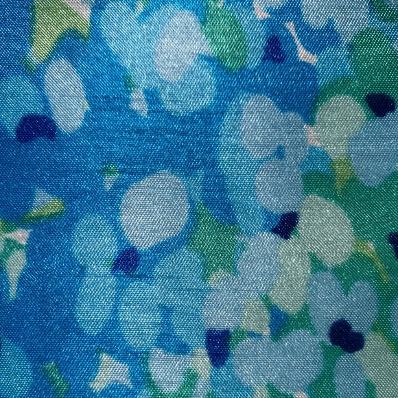 Girls dress. Brand: Jona Michelle. Size: 10. Color: blue green white. - Picture 7 of 7